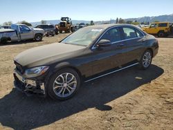 Salvage cars for sale at San Martin, CA auction: 2017 Mercedes-Benz C300