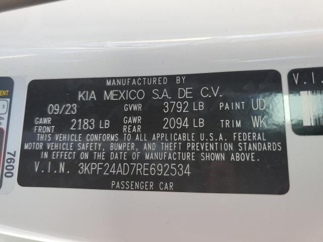 2024 KIA Forte LX