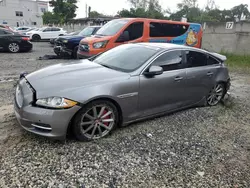 Salvage cars for sale at Opa Locka, FL auction: 2015 Jaguar XJ