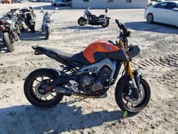 Salvage motorcycles for sale at North Billerica, MA auction: 2014 Yamaha FZ09