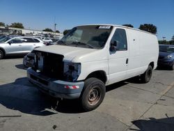 Salvage trucks for sale at Sacramento, CA auction: 2011 Ford Econoline E250 Van