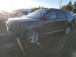 Salvage cars for sale at Denver, CO auction: 2017 Ford Explorer XLT