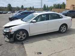 Volkswagen salvage cars for sale: 2013 Volkswagen Passat SE