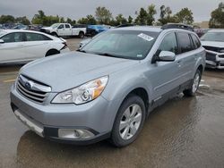 Salvage cars for sale at Bridgeton, MO auction: 2012 Subaru Outback 2.5I Limited