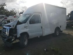 Vehiculos salvage en venta de Copart Chicago: 2014 Ford Econoline E350 Super Duty Cutaway Van