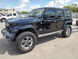 Jeep Wrangler Unlimited Sahara salvage cars for sale: 2019 Jeep Wrangler Unlimited Sahara