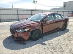 Salvage cars for sale at Jacksonville, FL auction: 2015 Ford Fusion SE