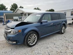 Salvage cars for sale at Prairie Grove, AR auction: 2018 Ford Flex Limited