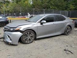 Salvage cars for sale at Waldorf, MD auction: 2020 Toyota Camry SE