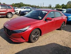 Salvage cars for sale at Hillsborough, NJ auction: 2022 Hyundai Elantra SEL