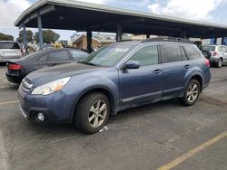 Subaru salvage cars for sale: 2014 Subaru Outback 2.5I Limited