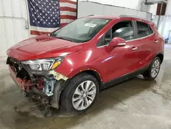 Salvage cars for sale at Avon, MN auction: 2017 Buick Encore Preferred