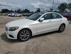 Salvage cars for sale at Riverview, FL auction: 2017 Mercedes-Benz C300