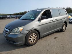 Salvage cars for sale at Brookhaven, NY auction: 2007 Honda Odyssey LX