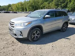 Toyota salvage cars for sale: 2018 Toyota Highlander LE