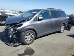 Salvage cars for sale at Martinez, CA auction: 2017 Toyota Sienna XLE