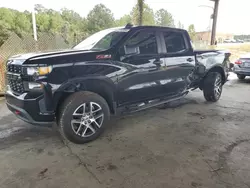 Chevrolet salvage cars for sale: 2019 Chevrolet Silverado K1500 Trail Boss Custom