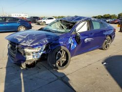 Honda salvage cars for sale: 2022 Honda Accord Sport