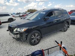 Nissan salvage cars for sale: 2020 Nissan Pathfinder S