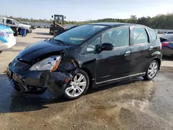 Honda salvage cars for sale: 2010 Honda FIT Sport