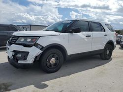 Ford Vehiculos salvage en venta: 2017 Ford Explorer Police Interceptor