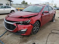 Salvage cars for sale at Pekin, IL auction: 2022 Chevrolet Malibu RS