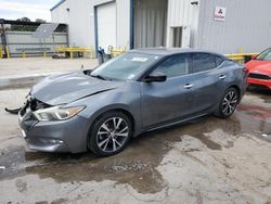 Salvage cars for sale from Copart New Orleans, LA: 2017 Nissan Maxima 3.5S