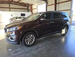 Salvage cars for sale at Wilmer, TX auction: 2016 KIA Sorento LX