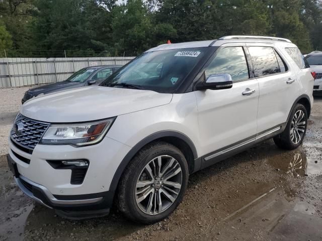 2018 Ford Explorer Platinum