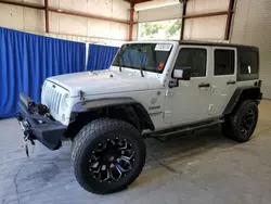 Jeep salvage cars for sale: 2015 Jeep Wrangler Unlimited Sport