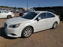 Subaru Legacy Vehiculos salvage en venta: 2016 Subaru Legacy 2.5I Premium