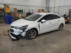 Salvage cars for sale from Copart Milwaukee, WI: 2017 Chevrolet Cruze Premier