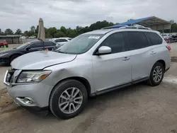 Salvage cars for sale at Florence, MS auction: 2014 Nissan Pathfinder S