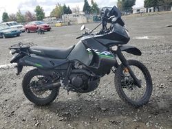 Salvage cars for sale from Copart Eugene, OR: 2018 Kawasaki KL650 E