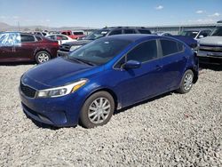 Salvage cars for sale at Reno, NV auction: 2018 KIA Forte LX