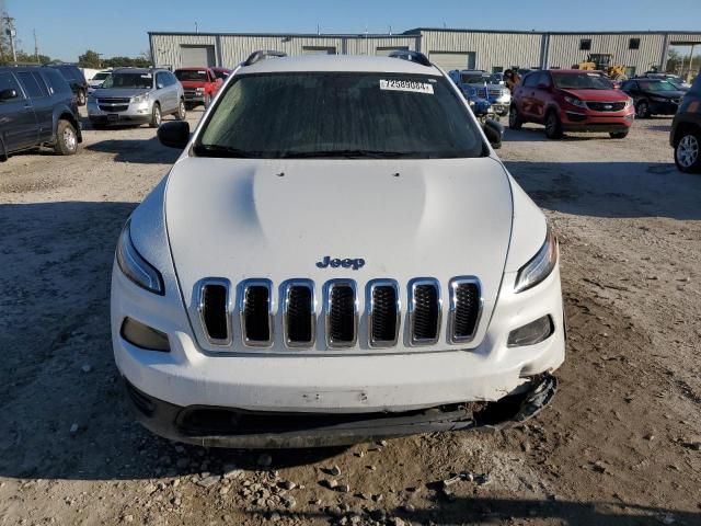 2016 Jeep Cherokee Sport