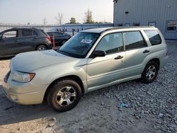 Salvage cars for sale at Appleton, WI auction: 2007 Subaru Forester 2.5X