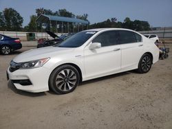 Salvage cars for sale at Spartanburg, SC auction: 2017 Honda Accord Hybrid