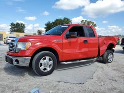 Salvage cars for sale at Riverview, FL auction: 2011 Ford F150 Super Cab