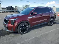 Salvage cars for sale at Anthony, TX auction: 2024 KIA Sorento SX