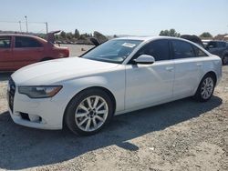 Salvage cars for sale at Mentone, CA auction: 2015 Audi A6 Premium