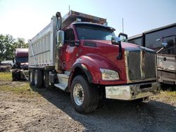 Salvage trucks for sale at Central Square, NY auction: 2021 Kenworth Construction T880