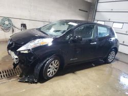 Nissan salvage cars for sale: 2013 Nissan Leaf S