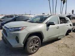 Salvage cars for sale at Van Nuys, CA auction: 2022 Toyota Rav4 XLE Premium