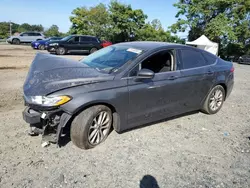 2020 Ford Fusion SE en venta en Baltimore, MD