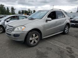 Mercedes-Benz ML 500 salvage cars for sale: 2006 Mercedes-Benz ML 500