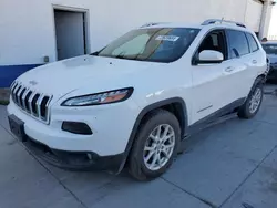 Salvage cars for sale from Copart Farr West, UT: 2016 Jeep Cherokee Latitude