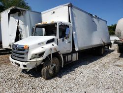 Salvage trucks for sale at West Warren, MA auction: 2016 Hino 258 268