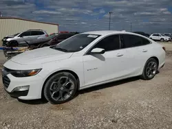 Salvage cars for sale at Temple, TX auction: 2021 Chevrolet Malibu LT