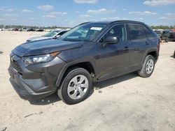 Salvage cars for sale at Houston, TX auction: 2020 Toyota Rav4 LE